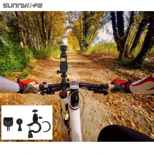 Sunnylife Adapter Bicycle Holder Clamp Clip for POCKET 2/OSMO POCKET
