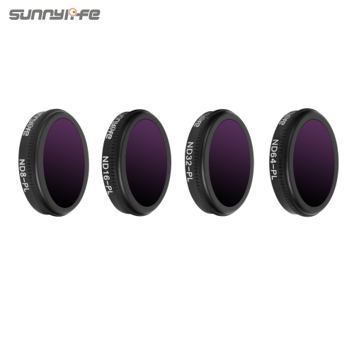 Sunnylife 4pcs/set ND8-PL ND16-PL ND32-PL ND64-PL Lens Filter for DJI MAVIC 2 ZOOM