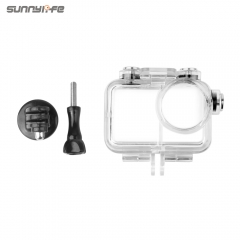 Sunnylife Sport Camera 60 Meters Waterproof Case Diving Shell Housing for OSMO ACTION Underwater Case