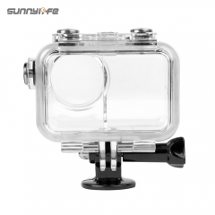 Sunnylife Sport Camera 60 Meters Waterproof Case Diving Shell Housing for OSMO ACTION Underwater Case