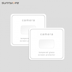 Sunnylife 2 Set Camera Lens Protective Film HD Tempered Glass Film Lens Protector for Mini SE/Mini 2/Mavic Mini