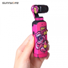 Sunnylife PVC Stickers Protective Skin Film Scratch-proof Decals Accessories for Pocket 2 Handheld Gimbal Camera