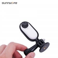 Sunnylife Metal Protective Frame 1/4in Adapter Mount Bracket Accessories for Insta360 GO 2