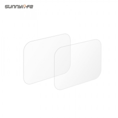 Sunnylife 2 Sets Camera Lens Protective Film HD Tempered Glass Film Lens Protector for DJI Air 2S