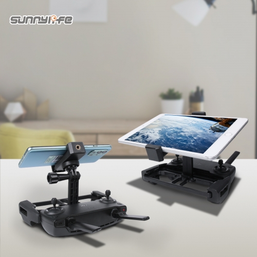 Sunnylife Remote Controller Smartphone Holder Tablet Mount with Neck Strap Adjustable Angle for Mavic 3/Mini SE/Air 2S/Mini 2/Mavic 2/Fimi X8SE 2022