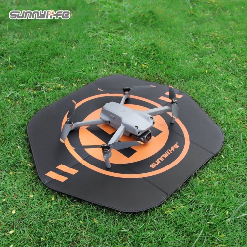 Sunnylife Drone Landing Pad 55cm(22in) Hexagonal Fast-Fold Double-Sided PU Leather Waterproof Accessories for Mavic 3/DJI FPV/Mini SE/Air 2S/Mavic 2/FIMI X8SE 2022 Mini