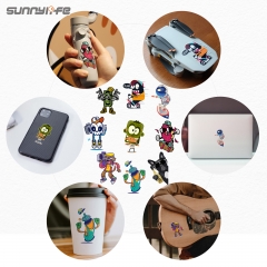 Sunnylife TZ76 Stickers Cool Trendy PVC Decals for Mavic 3/ OM 5/ Mavic Mini/ Laptop/ Tablet/ Water Bottle/ Smartphone/ Luggage/ Fridge, etc