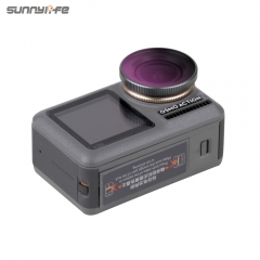 Sunnylife Adjustable ND/PL CPL Lens Filter Diving Filters for DJI OSMO Action Sport Camera