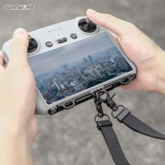 Sunnylife Controller Hanger Bracket with PU Leather Strap Shoulder Belt Lanyard for Mini 3 Pro Controller DJI RC 2/1