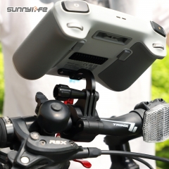 Sunnylife Remote Controller Holder on Bicycle Following Shot Action Camera Bracket Mount for Mini 3 Pro DJI RC