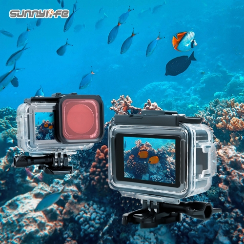40m Waterproof Case 3 Colors Diving Filters Underwater Protective Dive Housing Shell Accessories for Osmo Action 3