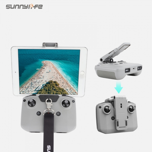 Sunnylife RC-N1 Controller Bracket Partners Disassembly-free Strap Bracket Foldable Tablet Holder for Mini 3 Pro/Mavic 3/ Air 2S