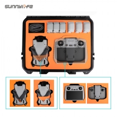 Sunnylife Safety Carrying Case Waterproof Hard Shell Shock-proof Professional Protective Bag Accessories for Mini 3/Mini 3 Pro