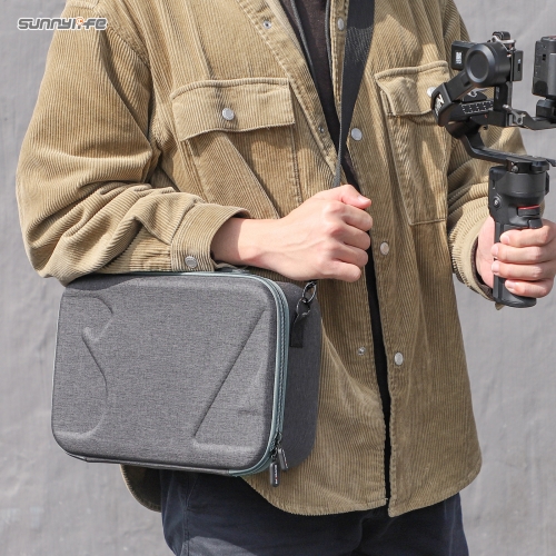 Sunnylife Multifunctional Carrying Case Handbag Shoulder Bags Crossbody Bag Accessories for DJI RS 3 Mini