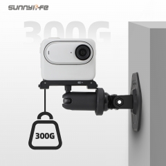 Sunnylife Flexible Adhesive Helmet Mount Soft Flat Curved Base Action Camera Holder for Osmo Pocket 3/ Insta360 X3/ GO 3