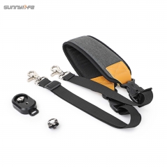 Sunnylife Adjustable Sling Handgrip Gimbal Sling Handle Weight-Reducing Shoulder Strap Stabilizer Belt Neck Lanyard for RS 3/RS 4/RS 4 PRO