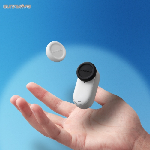 Sunnylife 2pcs Silicone Lens Cap Protector Lens Cover Dust-proof Accessories for Insta360 GO 3S