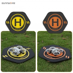 Sunnylife Drone Landing Pad 35cm(13.7’’) Fast-Fold Double-Sided PU Leather Waterproof for DJI NEO/ Avata 2/ Mini 4 Pro