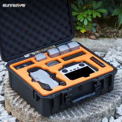 Sunnylife Safety Carrying Case Large Capacity Waterproof Shock-proof Hard Travel Case Accessories for AIR 3S/AIR 3