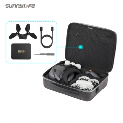 Sunnylife Portable Carrying Case Goggles N3 Bag Hard Travel Case Shoulder Bag Accessories for NEO Motion Fly More Combo