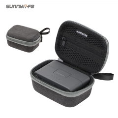 Sunnylife Mini Carrying Case Wireless Microphone Storage Bag Hard Case Outdoor Traveling Vlog Accessories for Mic Mini