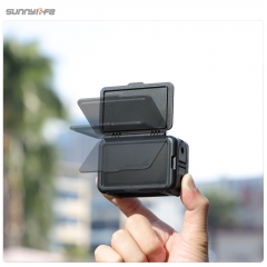 Sunnylife Protective Case Frame Mount Adapter Sun Hood Housing Case Shell Cover for OSMO ACTION 5 Pro/4/3