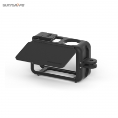 Sunnylife Protective Case Frame Mount Adapter Sun Hood Housing Case Shell Cover for OSMO ACTION 5 Pro/4/3