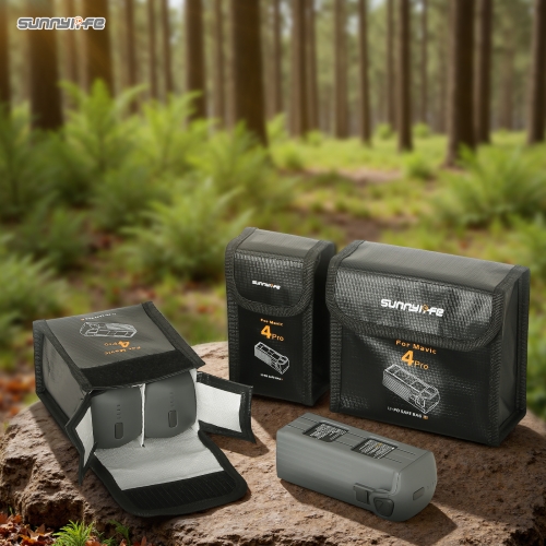 Sunnylife LiPo Safe Bag Explosion-proof Protective Battery Storage Bag Accessories for Mavic 4 Pro