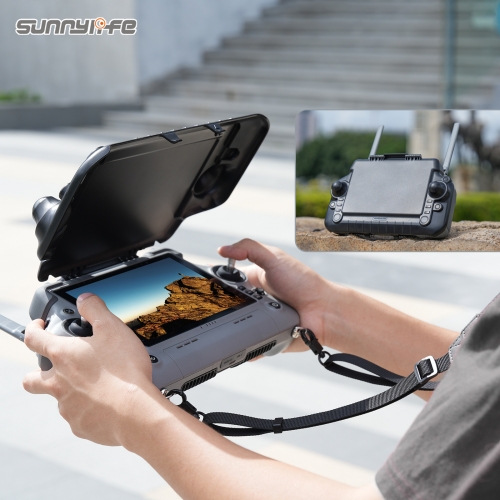 Sunnylife 2 in 1 Controller Protector Sun Hood Screen Guard Monitor Sunshade Cover for RC PLUS 2 for Matrice Series