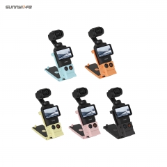 Sunnylife Magnetic Mount 1/4in Adapter Cold Shoe Tabletop Base Bracket Angles Adjustable Multi Expansion for Osmo Pocket 4/3