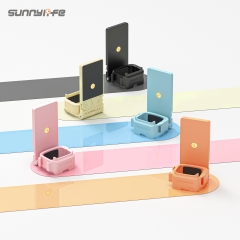 Sunnylife Disassembly-free Magnetic Mount 1/4in Adapter Cold Shoe Tabletop Base Bracket Multi Expansion for Osmo Pocket 3