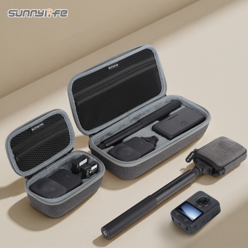 Sunnylife Mini Travel Case Waterproof Carrying Case Shock-proof Hard Case Outdoor Accessories for OSMO 360