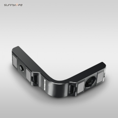 Sunnylife Metal L-Type Vertical-Horizontal Mount with Magnetic Adapter Quick Release Mount Adapter Stand for OSMO 360