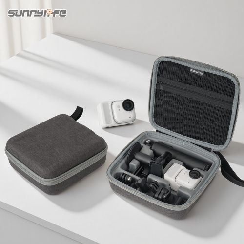 Sunnylife Portable Carrying Case Hard Travel Case Multifunctional Bundle Protective Bag Accessories Storage for Insta360 GO Ultra