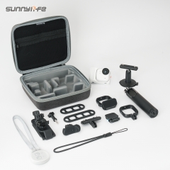 Sunnylife Portable Carrying Case Hard Travel Case Multifunctional Bundle Protective Bag Accessories Storage for Insta360 GO Ultra