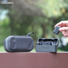 Sunnylife Mini Carrying Case Wireless Microphone Storage Bag Hard Case Outdoor Traveling Vlog Accessories for DJI Mic 3/2/1