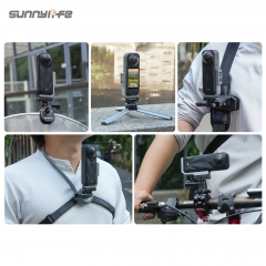 Sunnylife L-Type Vertical-Horizontal Magnetic Mount with DZ015 Magnetic Adapter Quick Release Mount Adapter Stand for Insta360 X5/4
