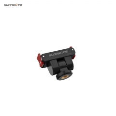 Sunnylife Magnetic Quick Release Adapter Mount 1/4” Interface 180 Degree Tilt Selfie Stick Adapter Stand for OSMO 360/ ACTION 5 PRO/4/3/2