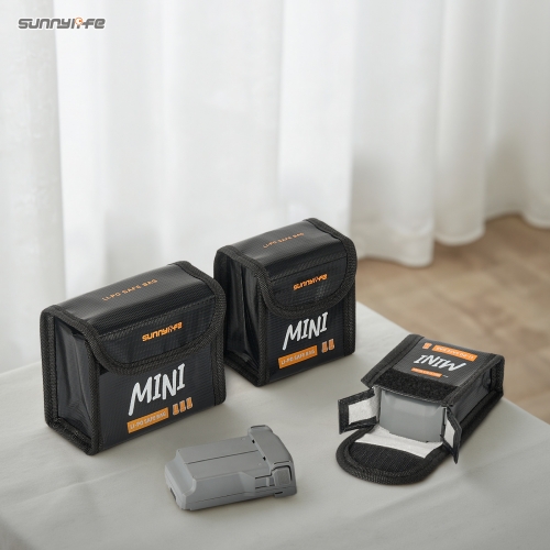 Sunnylife Battery Safe Bag Protective Li-Po Safe Bag Explosion-proof Accessories for Mini 5/4/3 Pro/Mini 3