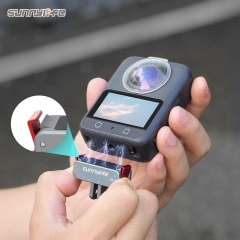 Sunnylife Metal Magnetic Quick Release Adapter Mount Action Camera Foldable Cam Stand 1/4