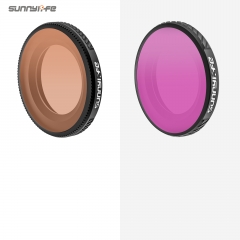 Sunnylife Lens Filters Aluminum Alloy BLACK MIST 1/4 Adjustable CPL Filters ND64/PL MCUV Accessories for Osmo Nano