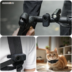Sunnylife Wristband Expansion Band Silicone Protective Cover Backpack Bicycle Strap Cat Collar for Osmo Nano