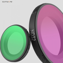 Sunnylife Lens Filters Aluminum Alloy BLACK MIST 1/4 Adjustable CPL Filters ND64/PL MCUV Accessories for Osmo Nano