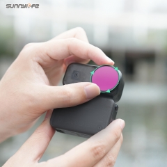Sunnylife Lens Filters Aluminum Alloy BLACK MIST 1/4 Adjustable CPL Filters ND64/PL MCUV Accessories for Osmo Nano