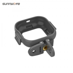 Sunnylife Foldable Vertical-Horizontal Adapter Mount Protective Frame Mounting Brackets Housing Case for Insta360 GO Ultra