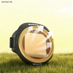 Sunnylife Lens Filters Adjustable CPL Filters ND16 ND64/PL ND32/PL MCUV Accessories for Mini 5 Pro