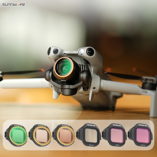 Sunnylife Lens Filters Adjustable CPL Filters ND16 ND64/PL ND32/PL MCUV Accessories for Mini 5 Pro