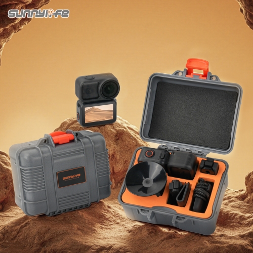 Sunnylife Mini Travel Case Waterproof Carrying Case Shock-proof Hard Case Outdoor Accessories for Osmo Nano