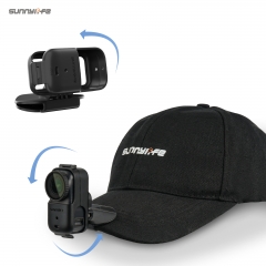 Sunnylife Baseball Hat Clip Mount Baseball Cap Clamp Quick Release Mount Camera POV Vlog Holder Accessories for Osmo Nano