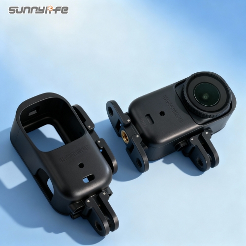Sunnylife Foldable Vertical-Horizontal Adapter Mount Protective Frame Mounting Brackets Housing Case for Osmo Nano